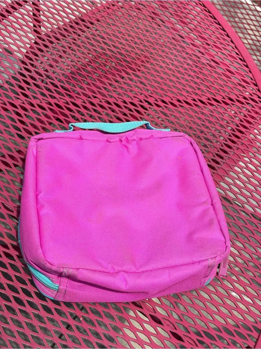 Kids Princess Insulated Lunch Bag - Pink & Turquoise